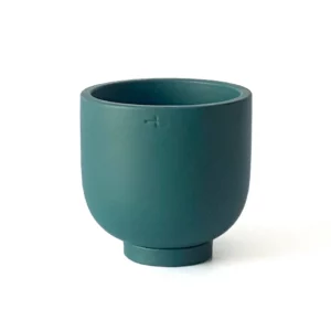 Satin Viridian Small U-Planter